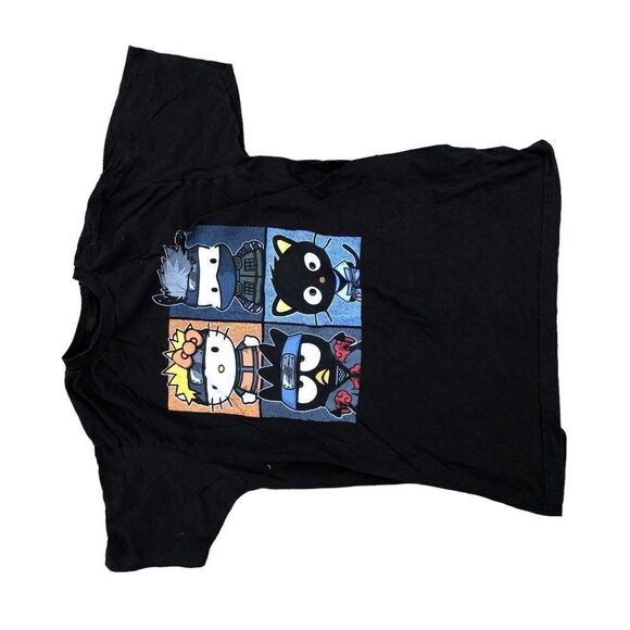 RARE 2007 Hello Kitty X Naruto Shippuden Graphic T Shirt Large - Picture 2 of 7